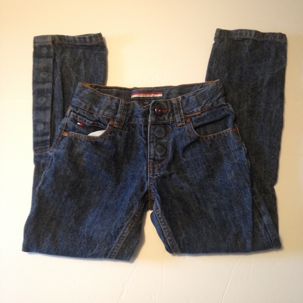 Vintage Tommy Hilfiger Boys Jeans Unique Magnetic Closure Y2K 90’s